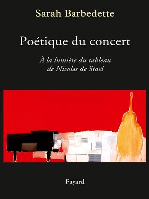 cover image of Poétique du concert